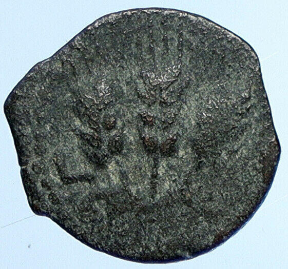 Herod AGRIPPA I JERUSALEM Biblical Claudius Time Greek Coin Hendin 1244 i110308