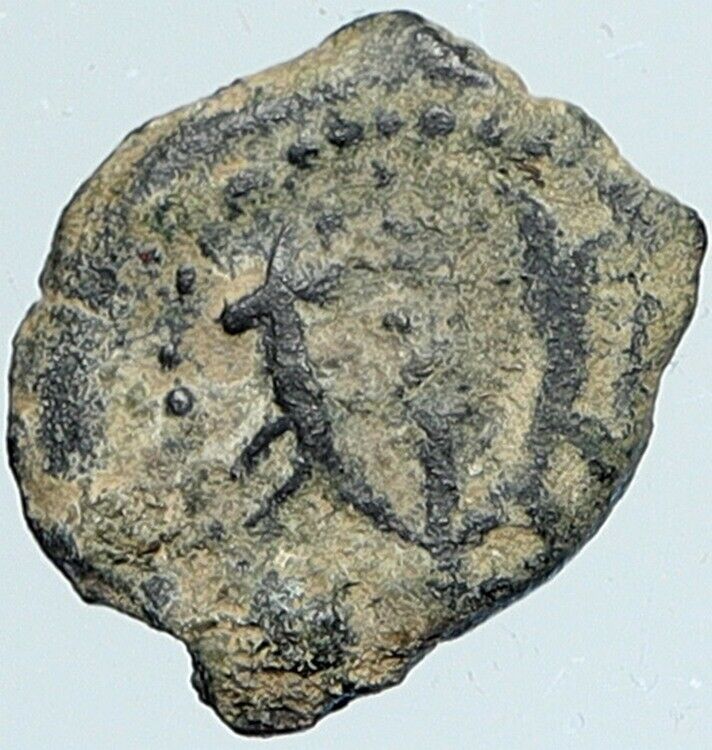 HEROD I the GREAT Jewish King Biblical Jerusalem Coin ANCHOR Hendin 1188 i108447