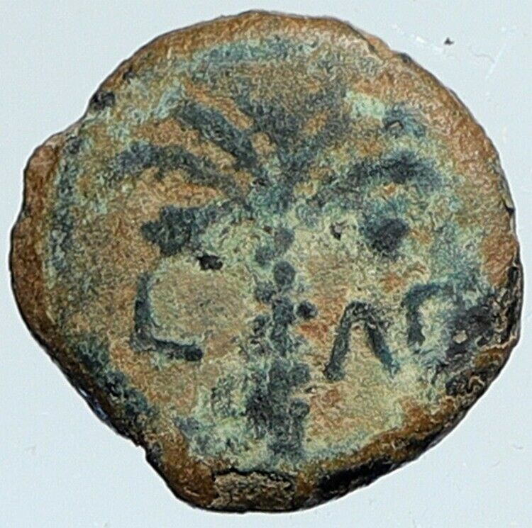 COPONIUS Prefect of Roman JERUSALEM Augustus BIBLICAL Coin Hendin 1328 i108446