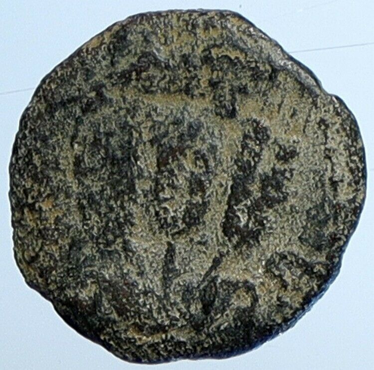 Herod AGRIPPA I JERUSALEM Biblical Claudius Time Greek Coin Hendin 1244 i110399