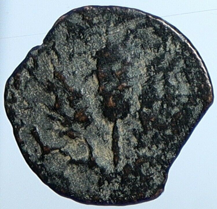 Herod AGRIPPA I JERUSALEM Biblical Claudius Time Greek Coin Hendin 1244 i110376