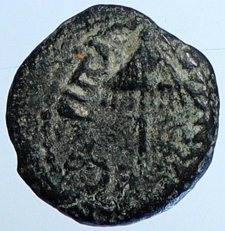 Herod AGRIPPA I JERUSALEM Biblical Claudius Time Greek Coin Hendin 1244 i110405