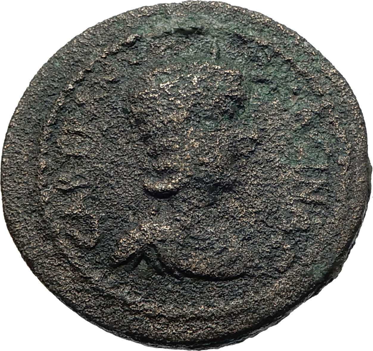 TRANQUILLINA Authentic Ancient 238AD SIDE Pamphylia with PERGE Roman Coin i74869