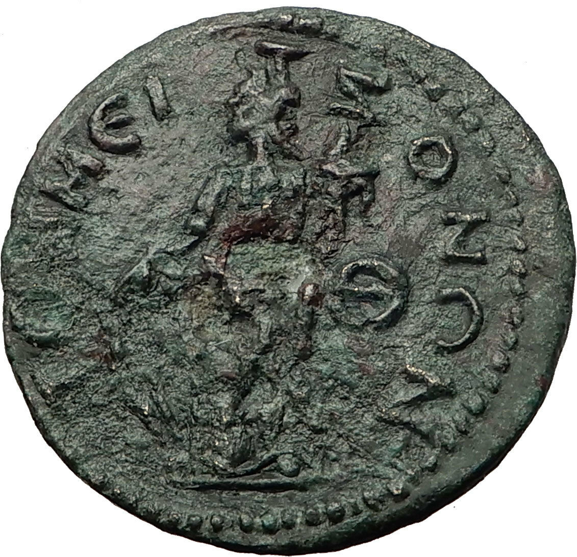 TERMESSOS MAJOR in PISIDIA 2-3CenAD Zeus Tyche Genuine Ancient Greek Coin i59228