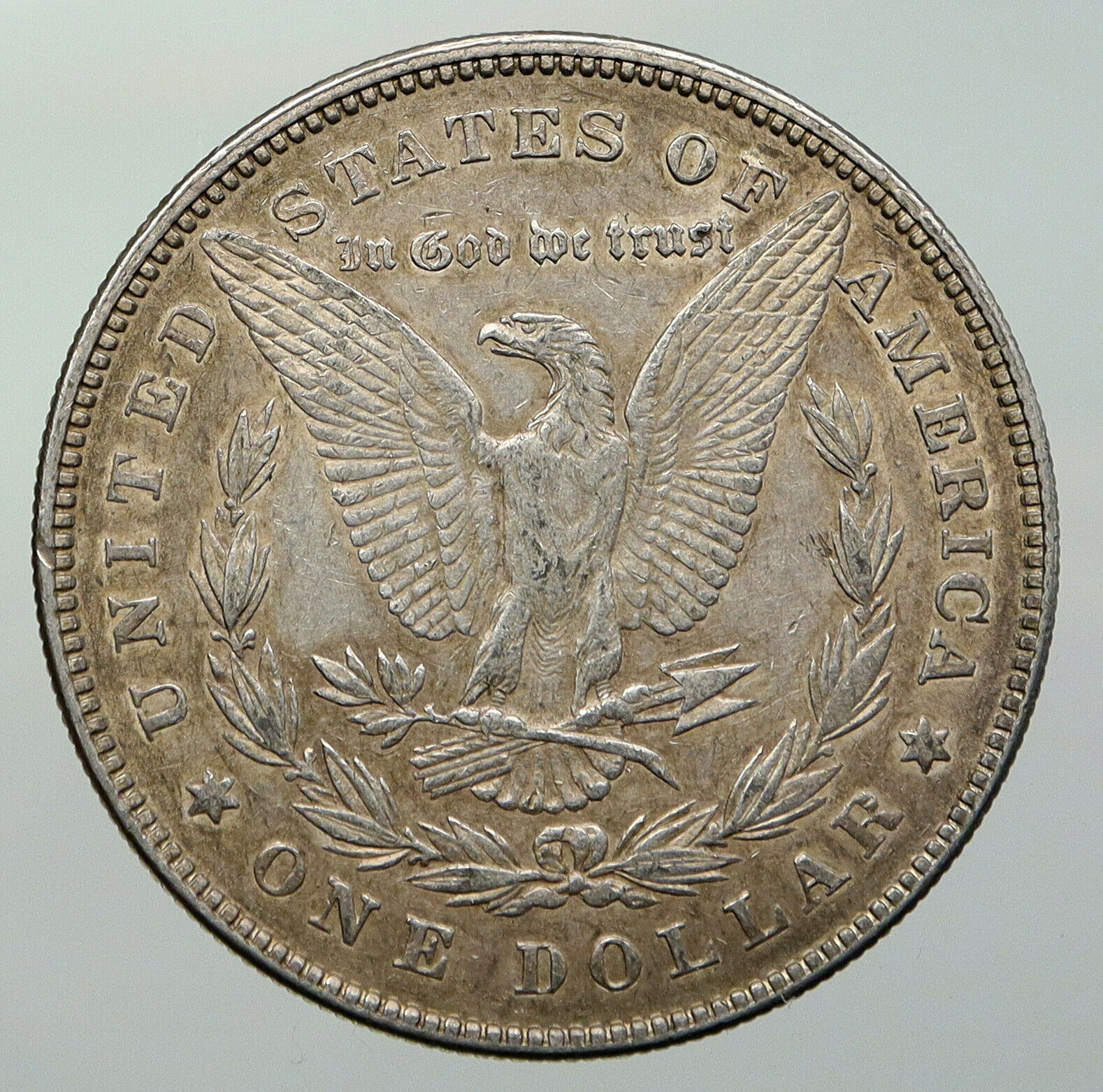 1878 P UNITED STATES of America EAGLE Old SILVER Morgan US Dollar Coin i92935