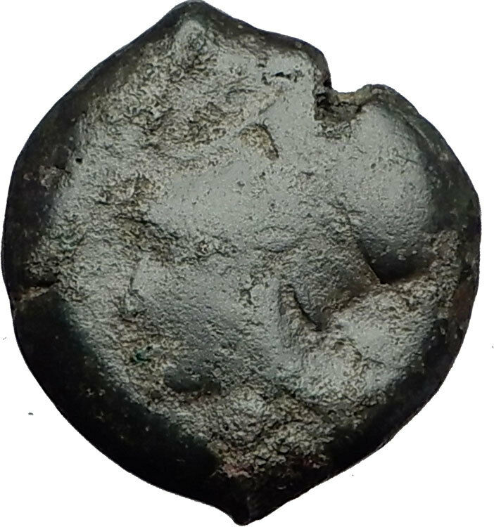 Syracuse Sicily 375BC Tyrant Dionysios Greek Coin ATHENA HIPPOCAMP Horse i60526