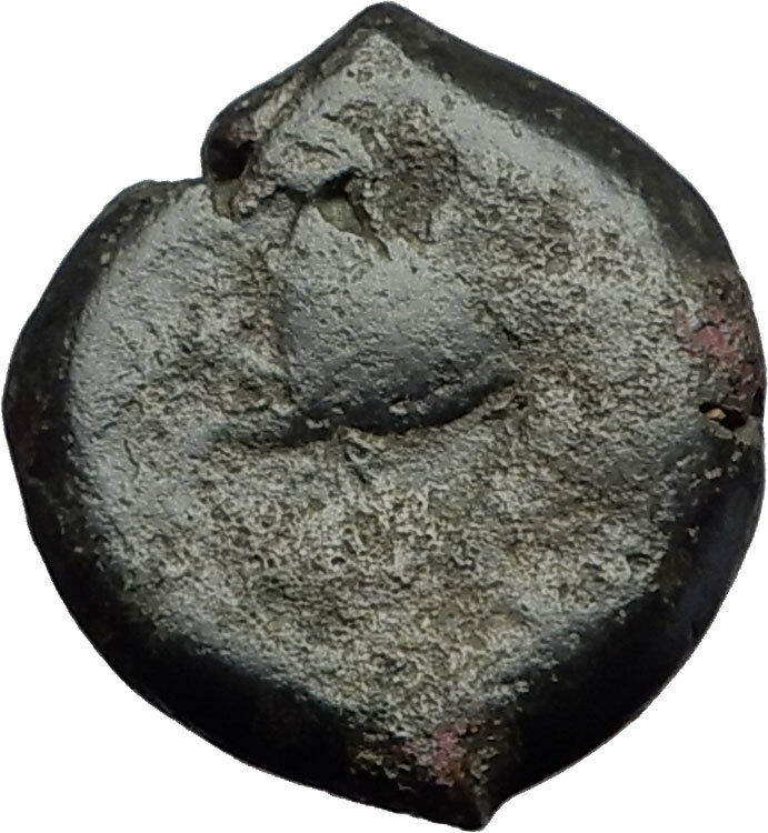 Syracuse Sicily 375BC Tyrant Dionysios Greek Coin ATHENA HIPPOCAMP Horse i60526