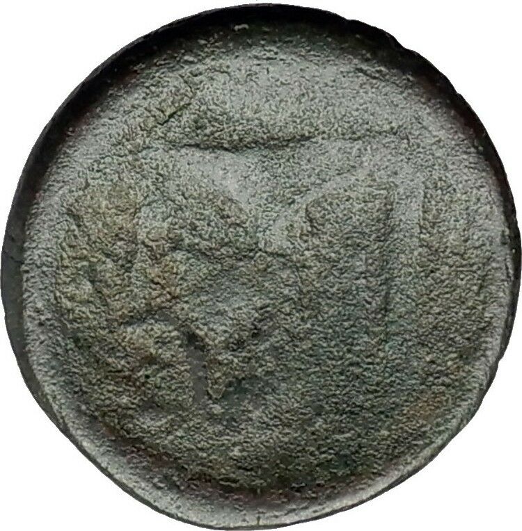 Akarnanian League Akarnania 250BC Athena River-God Archelous Greek Coin i60907