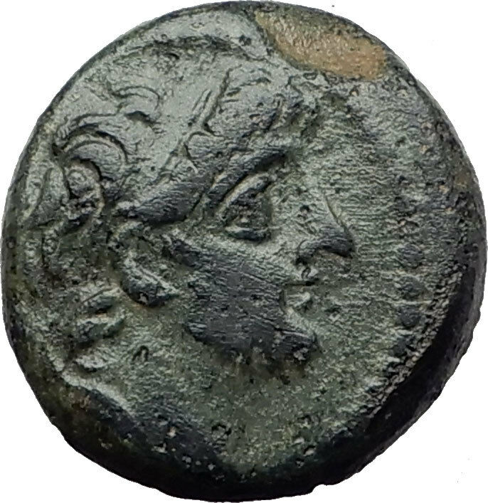 Antiochos IX Kyzikenos 113BC Seleukid KING Authentic Ancient Greek Coin i60763