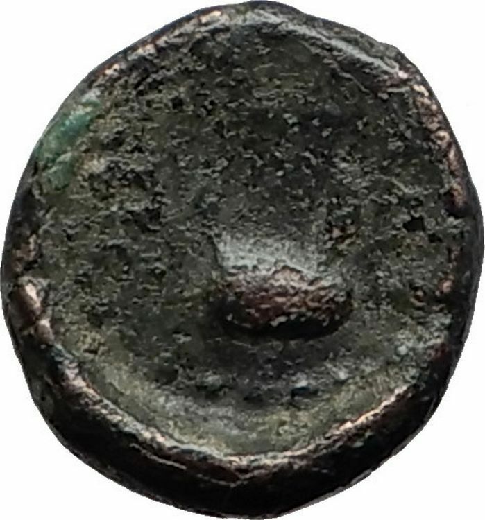 SESTOS in THRACE 300BC RARE - HERMES KITHARA Authentic Ancient Greek Coin i60887