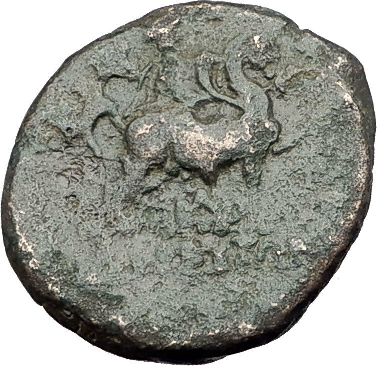 ODESSOS in THRACE 270BC Ancient Greek Coin GREAT GOD Derzelas on HORSE i61851