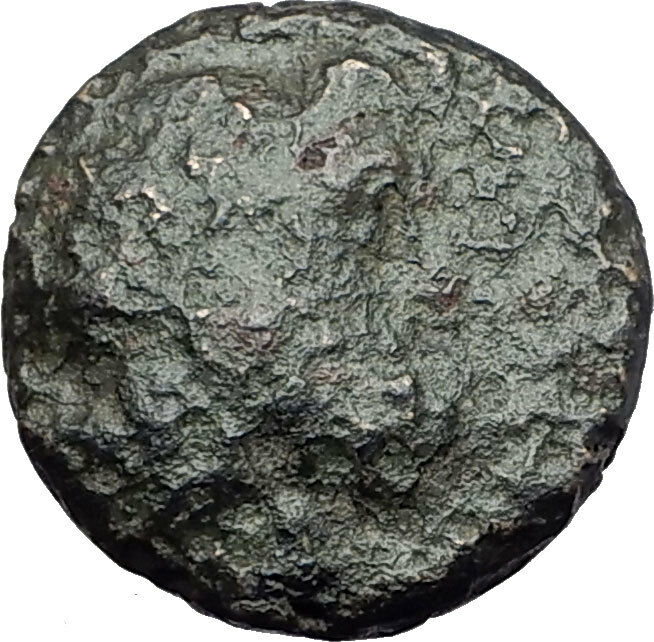 AMPHIPOLIS in Macedonia 146BC RARE R2 Ancient Greek Coin POSEIDON & HORSE i62185