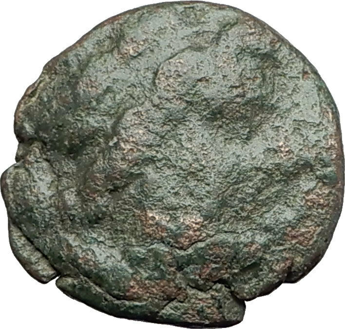 AMPHIPOLIS in MACEDONIA 95BC RARE R1 Ancient Greek Coin JUPITER GALLEY i62301