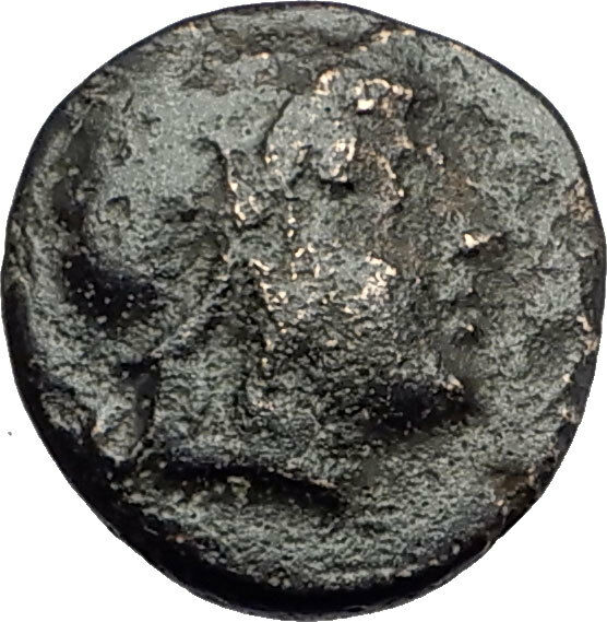 PHILIP V or VI ANDRISKOS 200BC RARE R1 Ancient Greek Coin PERSEUS HARPA i62135