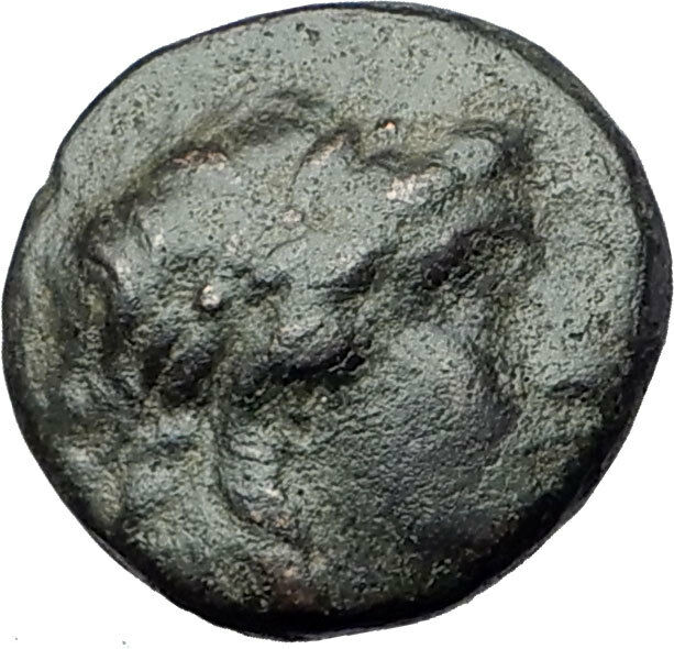 ANTIOCHOS II THEOS 261BC Ancient SELEUKID Greek Coin APOLLO TRIPOD ANCHOR i62275