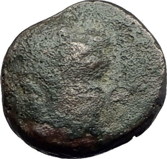 ANTIOCHOS III Megas 222BC RARE R1 Ancient Greek SELEUKID King Coin APOLLO i62652