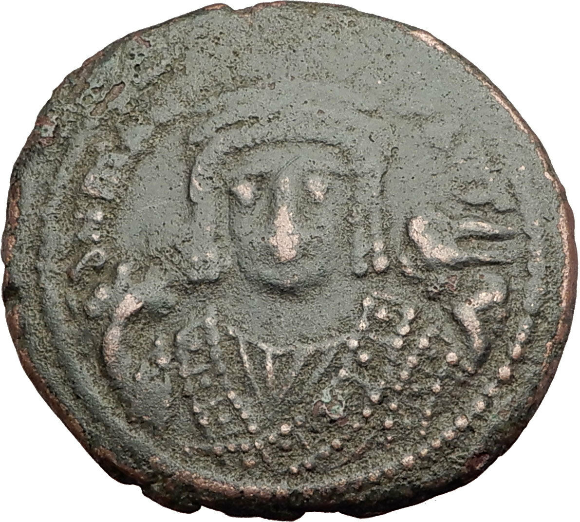 MAURICE TIBERIUS 582AD Antioch Follis Authentic Ancient Byzantine Coin i62566