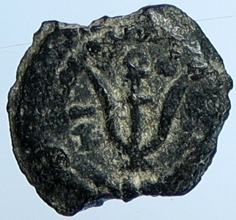 HEROD ARCHELAUS Jewish King Biblical Jerusalem Coin ANCHOR Hendin 1193 i110410