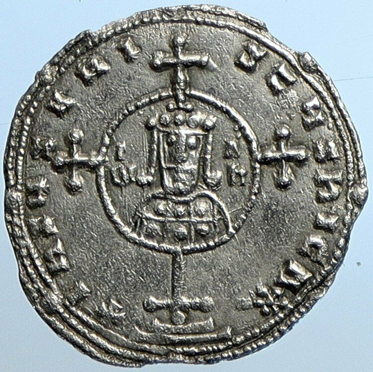 JOHN I Tzimiskes 976AD Ancient Silver BYZANTINE Coin CHRISTIAN CROSS i110207