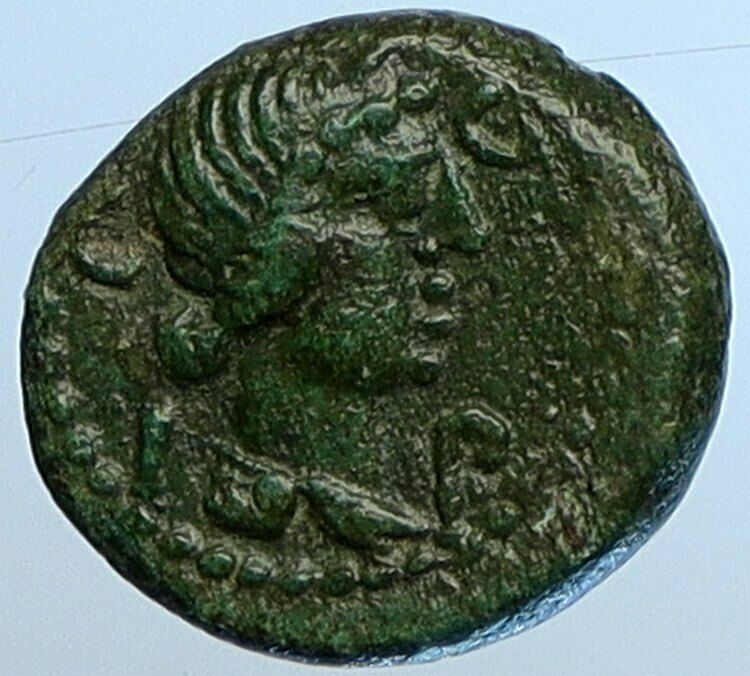 JULIUS CAESAR 45BC Very Rare PARIUM Mysia Ancient OLD Roman Coin VENUS i110213