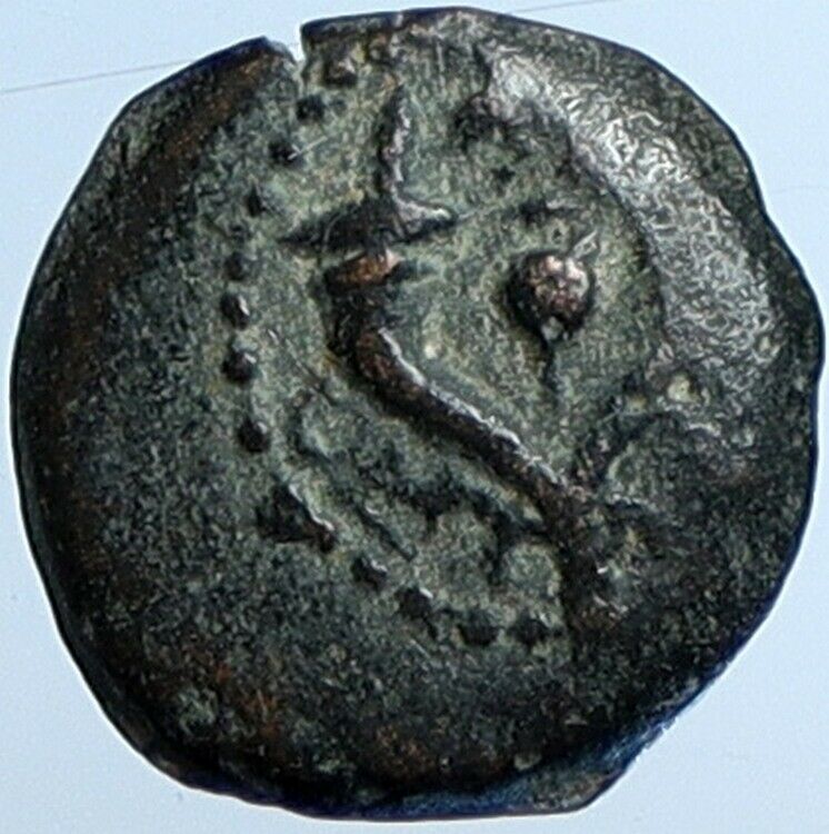 ALEXANDER JANNAEUS Biblical Jerusalem Jewish Widow's Mite Coin Hend 1145 i110515