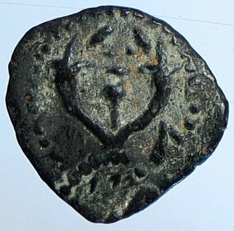 ALEXANDER JANNAEUS Biblical Jerusalem Jewish Widow's Mite Coin Hend 1145 i110505