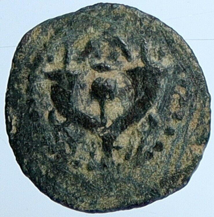 ALEXANDER JANNAEUS Biblical Jerusalem Jewish Widow's Mite Coin Hend 1145 i110514