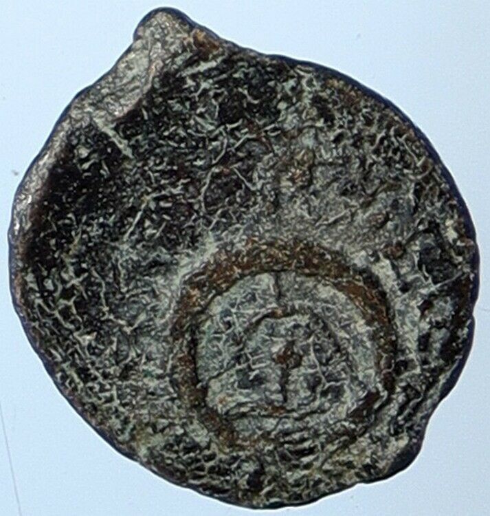 Jewish King ALEXANDER JANNAEUS Jerusalem ANCHOR Hendin 1155 Bible Coin i110490