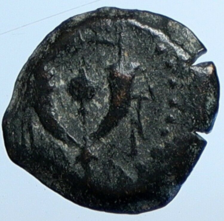 ALEXANDER JANNAEUS Biblical Jerusalem Jewish Widow's Mite Coin Hend 1146 i110493