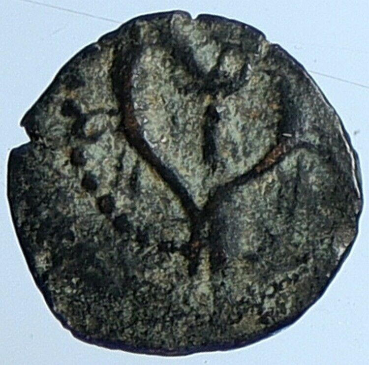 ALEXANDER JANNAEUS Biblical Jerusalem Jewish Widow's Mite Coin Hend 1144 i110507