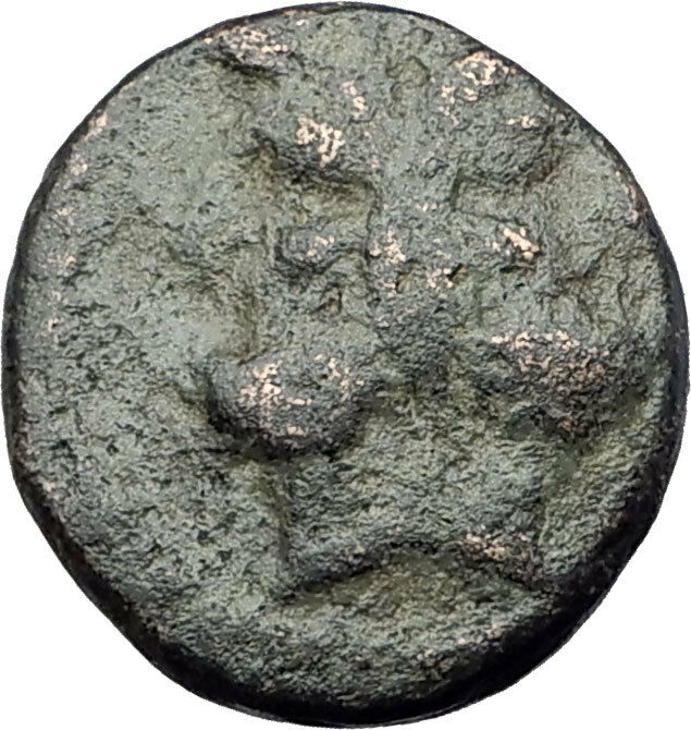 Thessalonica in Macedonia under Romans Ancient Greek Coin JANUS CENTAURS i62945