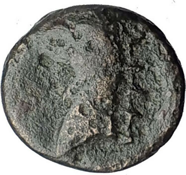 PHOKAIA in IONIA 350BC Genuine Authentic Ancient Greek Coin NYMPH GRIFFIN i63225