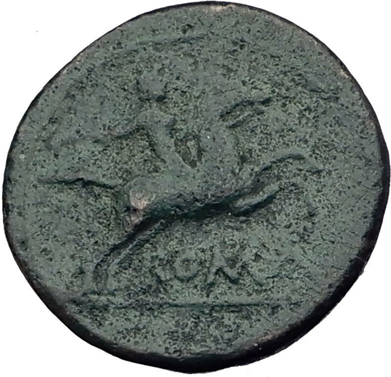 Roman Republic Anonymous 217BC 2nd Punic War v Hannibal Time Ancient Coin i63498