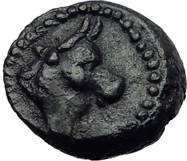 KYZIKOS Cyzicus in MYSIA 200BC RARE Authentic Ancient Greek Coin BULL i63434