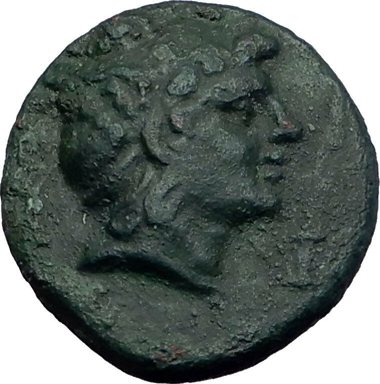 PERSEUS 179BC Macedonia King RARE R2 Authentic Ancient Greek Coin Eagle i63494