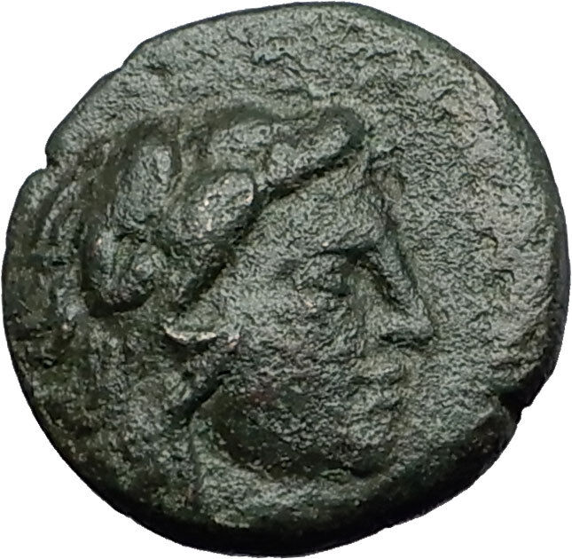 LYSIMACHEIA founded by Lysimachos Thrace 309BC Hercules Nike Greek Coin i58428