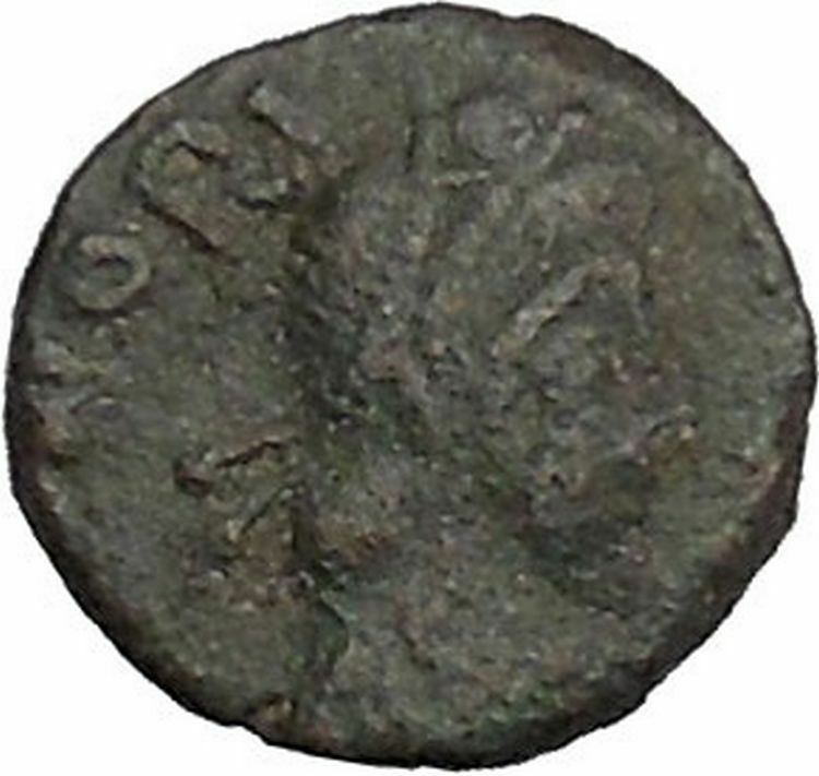 HONORIUS 410AD Rome Victory Authentic Ancient Roman Coin RARE AE4 Type i45190