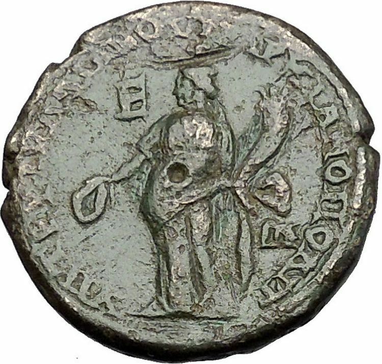 GORDIAN III & TRANQUILLINA 238AD Marcianopolis Tyche Ancient Roman Coin i50882