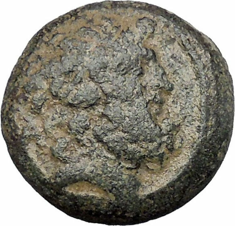 ELAIUSSA in CILICIA 1stCenBC Zeus Nike Authentic Ancient Greek Coin i50346