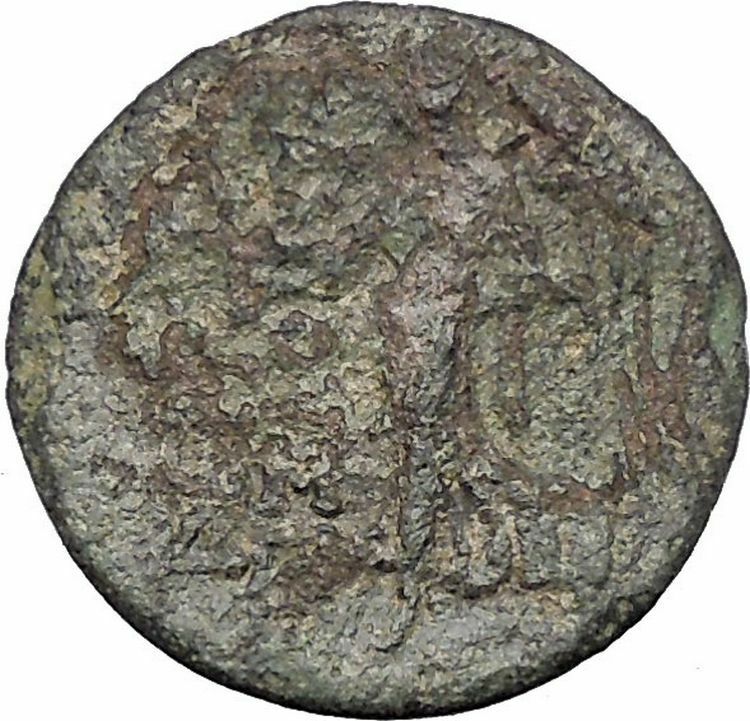 ELAIUSSA in CILICIA 1stCenBC Zeus Nike Authentic Ancient Greek Coin i50346