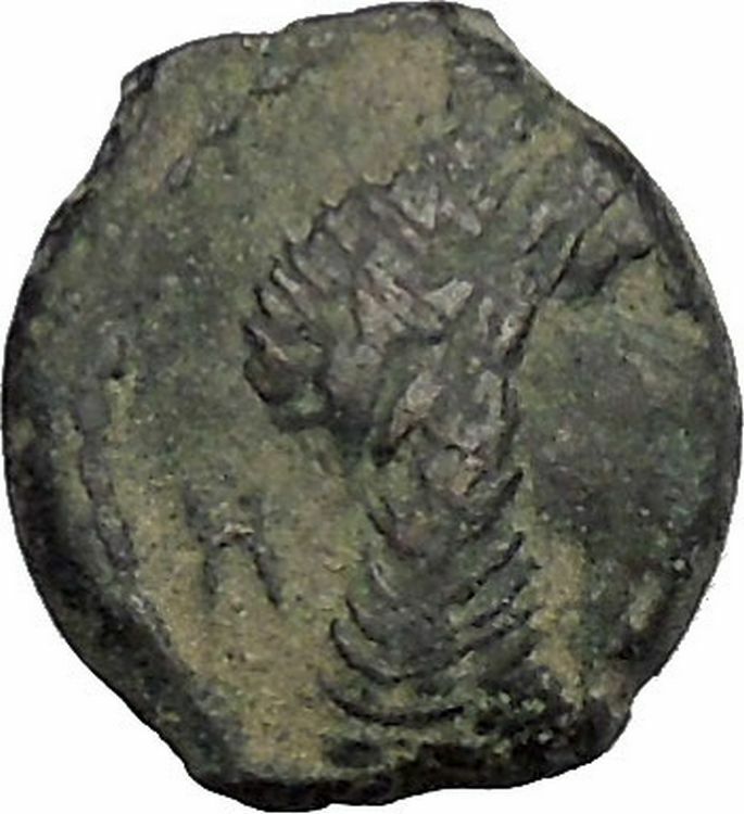 King Syllaeus of Arab Caravan Kingdom of Nabataea Ancient Greek Type Coin i50393