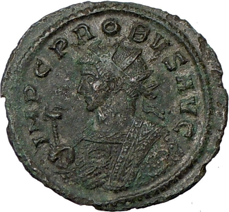 Probus 281AD Ancient Authentic Roman Coin Security Securitas Cult Rare i19810