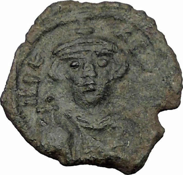 CONSTANS II 641AD Follis Syracuse Sicily Ancient Medieval Byzantine Coin i51388