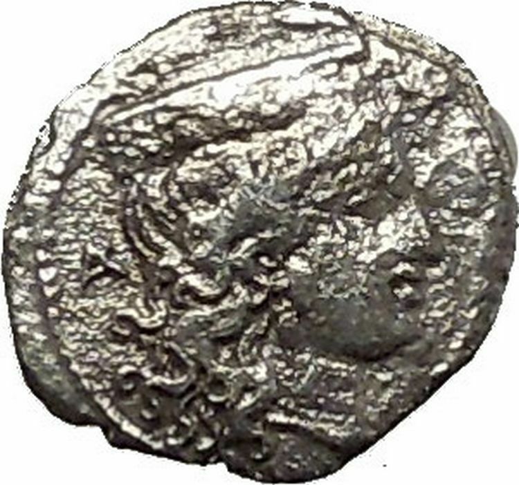 Thermai Himeraiai in Sicily 350BC Greek Silver Coin HERA HERCULES Rare R1 i54091