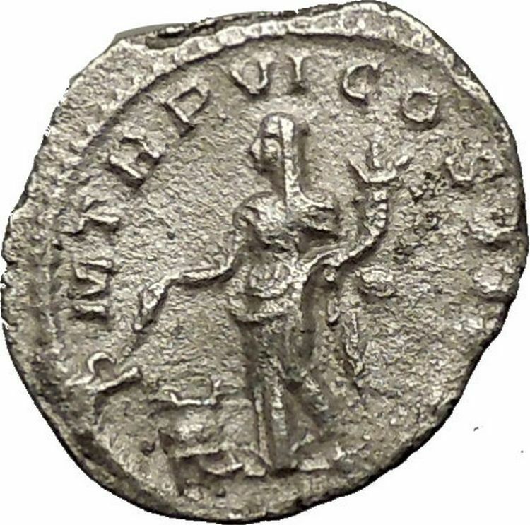 SEVERUS ALEXANDER 227AD Silver Ancient Roman Coin ANNONA Wealth i54245