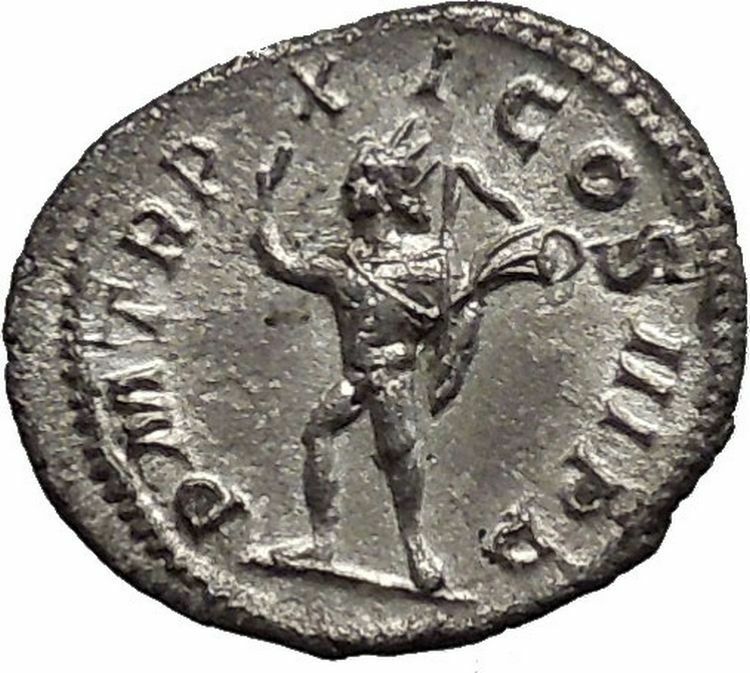 SEVERUS ALEXANDER Quality Ancient Silver Roman Coin Nude SOL Sun w whip i51135