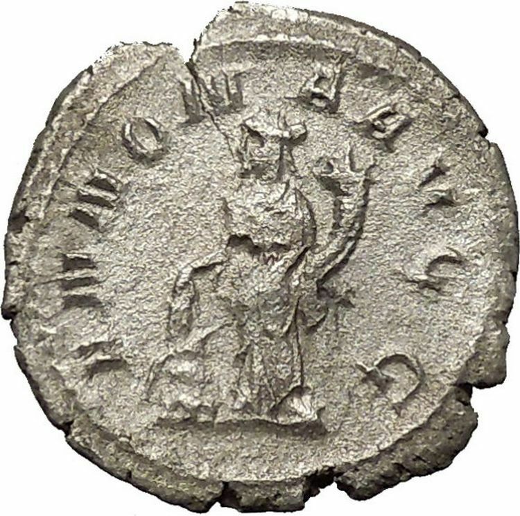 Philip I 'the Arab' Silver Ancient Roman Coin Annona Cult Grain supply i54249