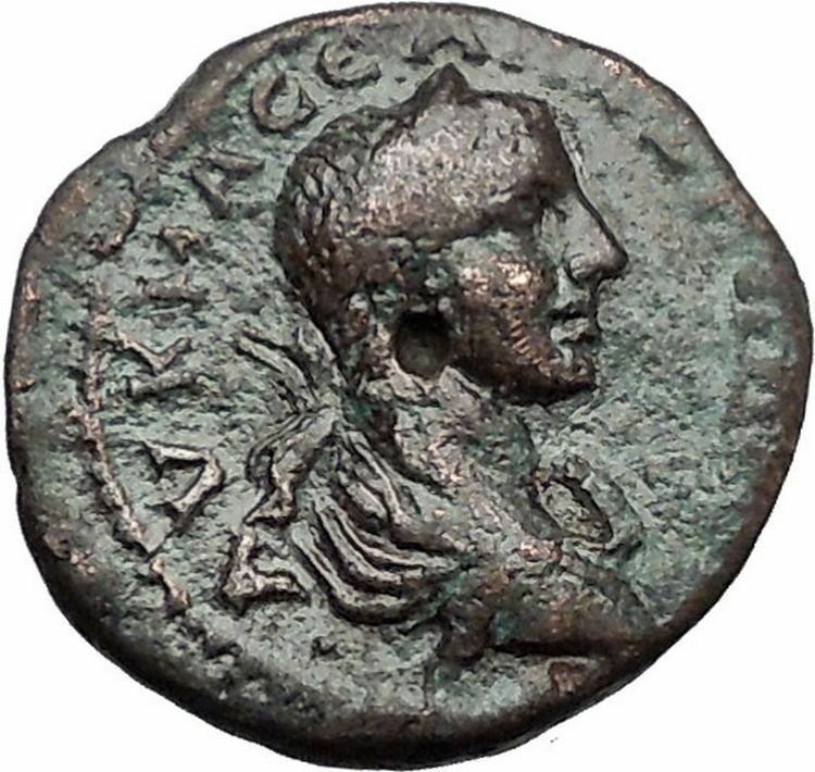 SEVERUS ALEXANDER 222AD Amphipolis Macedonia Tyche Ancient Roman Coin i55533