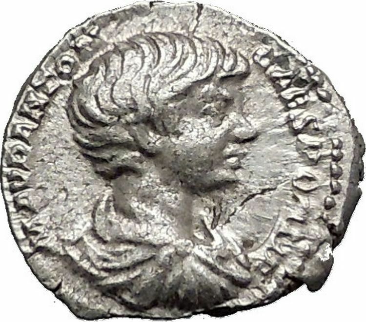 CARACALLA 196AD Silver Ancient Roman Coin Felicatas Good luck i55426