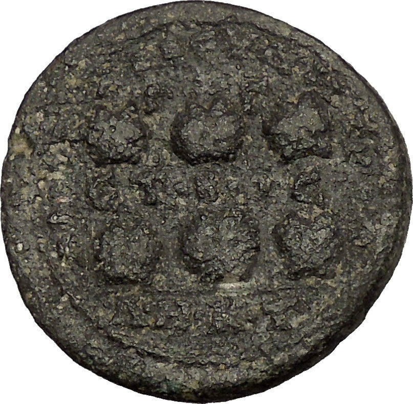 VALERIAN I 253AD Anazarbus Cilicia SIX PRIZE URNS Ancient Roman Coin i54020